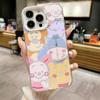 Funda para teléfono Apple iPhone 16, diseño de pareja, linda, sencilla, estilo Ins, nicho, dibujos animados, Huawei, gran valor.