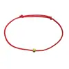 Pulseira Casal Pequena Feijão Dourado Contas Haoyun Não Desbota Cor Estudante Melhor Amigo Este Ano Corda de Mão Simples Tecida à Mão Joia
