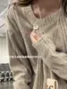 Sudadera de Punto Estilo Old Money para Hombre y Mujer, Otoño e Invierno Cleanfit Estilo Perezoso Camiseta de Manga Larga con Camiseta Interior
