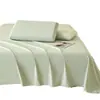 Lençol de cama escovado espessado 100% algodão peça única dormitório estudantil capa de edredom espessada conjunto de cama de três peças