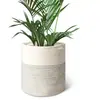 Nova cesta de armazenamento de fio de algodão estilo fresco simples caixa de sundries armazenamento cesta de sundries cesta de armazenamento de mesa trançada comércio exterior