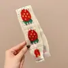 Toca de Tricô Floral Estilo Francês com Franja, Toca para Cabelo, Faixa de Cabelo para Mulheres, Faixa de Cabelo que Não Aperta, Faixa de Cabelo para Lavar o Rosto, Acessório de Cabelo