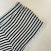 Verano 2026 Nuevo Diseño de Nicho Estilo Americano Chica Picante Casual Pantalones Cortos Rayados Adelgazantes de Pierna Ancha Pantalones Calientes para Mujeres Ins