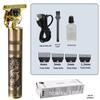 Cortador de cabelo elétrico t9 transfronteiriço cortador de cabelo doméstico plástico dragão e fênix cabeça de Buda cortador elétrico de escultura profissional cortador elétrico de cabeça de óleo