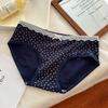 Ropa Interior de Algodón Puro para Mujer con Dulce Estampado Floral, Cintura Media Extendida, Entrepierna Antibacteriana 10A, Calzones Transpirables para Mujer