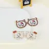 Óculos de Cor Outono e Inverno Gato Kt Acessórios de Acrílico Fofo DIY Feito à Mão Capa de Celular Material Bolsa Patch de Joia Sapatos