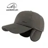 Nuevos Sombreros Estilo Coreano para Otoño e Invierno para Hombres y Mujeres, Gorras de Béisbol Forradas de Felpa y Engrosadas, Gorros Cálidos Protectores de Orejas, Protección Solar y Sombreado