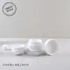 Frasco de Creme Facial de 30ml com Recipiente Interno Substituível, Pote de Creme de 50ml, Material PP, Embalagem para Skincare e Cosméticos