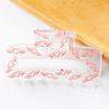 Día de San Valentín Rojo Rectangular Estampado Corazón Pequeño Alas Letras Diciembre Producto Nuevo Pvc 8cm Pinza
