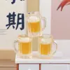 Taza de Cerveza de Resina Tridimensional Taza de Té con Leche Botella de Bebida Coche de Comida y Juego DIY para Niños Caja de Almacenamiento Adornos de Paisaje en Miniatura
