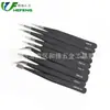 Pinzas de acero inoxidable negro pinzas electrónicas punta de precisión punta acodada Punta Punta reparación gadgets DIY