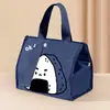 Bolsa de Almoço Portátil Desenho Animado Bolsa de Almoço Tridimensional Bolsa de Arroz para Levar na Mão para Trabalhador de Escritório com Bolsa Térmica para Arroz Almoço Lancheira Bolsa