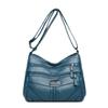 Bolsa de hombro para mujer nueva de verano 2024, elegante, gran capacidad, bolsa de maternidad, venta directa de fábrica, comercio exterior transfronterizo