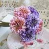 Venta especial: 6 Mini Flores de Crisantemo tipo Margarita de Mano, Flores Artificiales para Hotel, Fotografía de Bodas y Decoración del Hogar