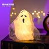 Decoración de Pastel de Halloween 2025 Adornos de Fantasma de Calabaza Murciélago Muerte Sombrero Mágico con Forma de Galleta Inserto Plug-In