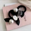 Novo Estilo 2025 Elástico de Cabelo com Pérolas para Mulheres, Acessório de Cabelo para Rabo de Cavalo, Corda de Cabelo, Acessório de Cabelo Elástico para Meninas