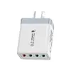 Cargador USB Multi-Puerto de 33W Estándar de EE. UU. Qc3.0 Cabezal de Carga para Teléfono Móvil Adecuado para Teléfono Móvil Apple Carga Rápida Cargador USB