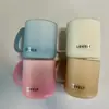 2026 Nueva Taza de Agua de Color Degradado para Uso Doméstico, Taza de Enjuague Bucal para Pareja, Taza de Cepillado Dental de Alta Estética para Estudiantes, Taza de Lavado Estilo Nórdico