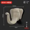 Estilo Escandinavo Gancho de Ropa Creativo Retro Americano Francés Decorativo Forma de Elefante Perchero para Llaves de Entrada Gancho para Puerta