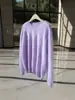 100% Cachemir Otoño e Invierno 2026 Nuevo Suéter Cardigan Jacket de Punto Elegante para Mujer, Corto, Cuello Redondo, Cepillado, con Botones