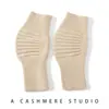 Rodilleras de Cachemira para Invierno para Habitaciones con Aire Acondicionado Protectores Articulares Protección contra el Frío Antideslizantes Unisex Tejidas Rodilleras Pequeñas