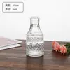 Vaso de Vidro Retrô Personalizado Mais Vendido da Amazon, Conjunto de Vasos Pequenos Decorativos Transparentes de Alta Qualidade Estilo Europeu Estilo Ins
