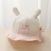 Touca de Bebê Estilo Fino Primavera Chapéu de Pescador Infantil Chapéu de Sol Fofo para Bebê Chapéu de Sol de Verão Chapéu Bucket de Outono Chapéu Infantil