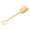 Pá para Melancia de Aço Inoxidável 304, Colher Pequena da Moda, Colher de Sobremesa, Pá Pequena Comercial Dourada, Colher de Arroz, Aço Inoxidável 304