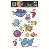 Calcomanías de tatuaje impermeables de dibujos animados para niños animal dinosaurio león tigre sirena fabricantes punto venta al por mayor especial transfronterizo