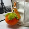 Peluche Imitación Piel de Conejo Color Caqui Cosas Buenas Suceden Colgante para Llavero Bola de Peluche Colgante para Mochila