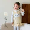 8.4 Novedades) Vestidos de Niña Otoño 2026 Nueva Moda Vestido Chaleco Infantil Vestido de Bebé Clase A