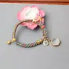 Nuevo Pulsera Zaki Lam Tejida a Mano Estilo Xizang con Nudo de Maíz, Pulsera de Cuerda de Algodón Retorcida a Mano Estilo Xizang Hecha a Mano Finamente Elaborada