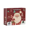 Sacolas de Presente de Natal Sacolas de Tote para Véspera de Natal Papel Desenho Animado Papai Noel Rena Sacolas para Embalagem de Presente Atacado