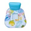 Silla Flotante Inflable Doble Arcoíris con Lentejuelas Transfronteriza para Adultos, Flotador de Natación, Cama Flotante Portátil para Agua