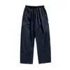 Pantalones Largos Casuales de Trabajo con Bolsillo Lateral con Cremallera para Hombre Estilo Primavera 2025 Funcionales para Exteriores Plisados