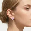 Aretes de Mariposa Estilo Celebridad de Internet Mismo Estilo Goteo de Aceite Joyería Coreana Dongdaemun Estilo Frío Personalidad Retro Aretes Elegantes