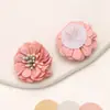 Versión Coreana Ins Versátil 3cm Fibra Ultra Flor de Margarita Artificial Material para Accesorios de Pasador de Pelo Sombrero Tocado Flor de Zapato DIY