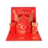 Para não ser. 1 cartão de felicitações deve passar no vestibular cada exame presente para adulto temporada de formatura chapéu de coco 3D tridimensional envelope vermelho