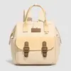 Mochila casual de gran capacidad para mujer, mochila ligera de viaje, mochila elegante y versátil para estudiantes universitarios