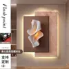 Pintura Decorativa Sencilla de Lujo Ligero para Entrada Pintura Colgante de Sala de Estar de Alto Nivel Relieve Estereoscópico Pared de Fondo de Sofá Mural de Entrada