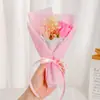Año Nuevo Día de San Valentín Mini Rosa Flor Seca Ramo Pequeño Festival de Mediados de Otoño Regalo para Novia Festival de Flores Preservadas Souvenir Venta al por Mayor