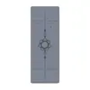 Tapete de Yoga de Caucho PU Antideslizante Engrosado Ensanchado Silencioso Tapete de Fitness Deporte Baile Color Sólido Tapete para el Hogar Venta al por Mayor