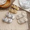 Zapatos de niña verano nuevo sandalias de princesa para niños niños medianos y grandes niña pequeña casual zapatos romanos bebé zapatos de suela blanda
