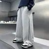 Pantalones deportivos rectos para niño, nuevo estilo primavera y otoño, pantalones largos grandes para niño, pantalones de chándal casuales de pierna ancha para niño, pantalones largos para estudiantes de secundaria, ropa de otoño