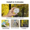 Cámara de vigilancia para coche, cámara de tarjeta inalámbrica para interior y exterior, cámara para ventana de pecera, monitorización de acuario