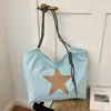 Bolso de Hombro Único de Lona de Moda Sensación de Alta Gama Bolso para Mujer Versátil Casual Bolso para Estudiante de Moda Unisex Bolso de Axila Gran Capacidad Moderno