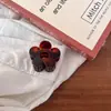 Nuevo Mini Pinza para el Cabello con Forma de Flor y Mariposa, Pinza Lateral de Color Sólido, Pasador Versátil, Moño de Moda