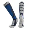 Meias Esportivas de Esqui Cross-border Selecionadas Cuidadosamente Meia Longa Masculina e Feminina Quente para Neve Base de Toalha Espessada Meias para Caminhada