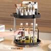 Suporte de Cozinha Dupla Camada Rotativo para Condimentos Utensílios Suporte Multicamadas para Diversos Armazenamento de Cozinha A Partir de Uma Peça