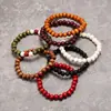Directamente del fabricante: Pulseras Sencillas y Elegantes de Madera con Abalorios de Círculo Único, Pequeños Regalos Promocionales, Obsequios, Venta al Por Mayor de Pequeños Artículos de Yiwu